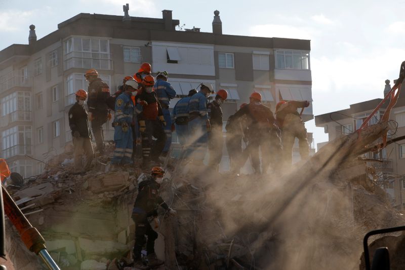 a powerful earthquake hit turkey and greece on october 30 reuters