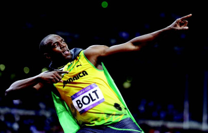 athletics bolt opens season with solid 400m