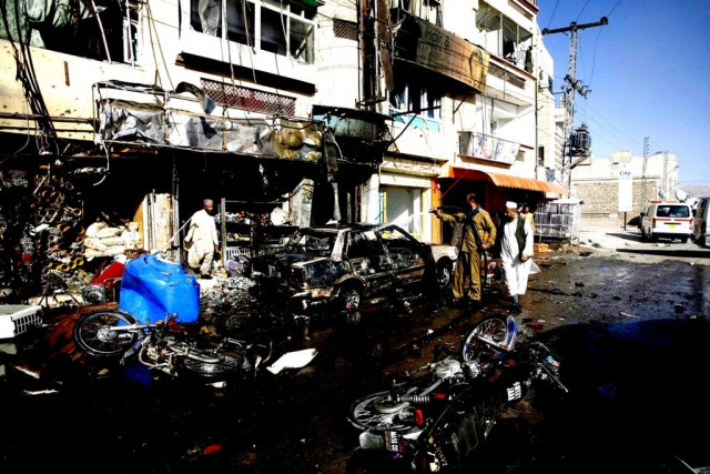 a file photo of a blast in quetta city photo reuters a file photo of a blast in quetta city photo reuters