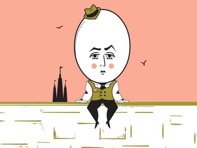 maybe humpty dumpty was never meant to be put back together again