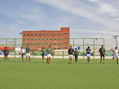 team back on field as preparations begin