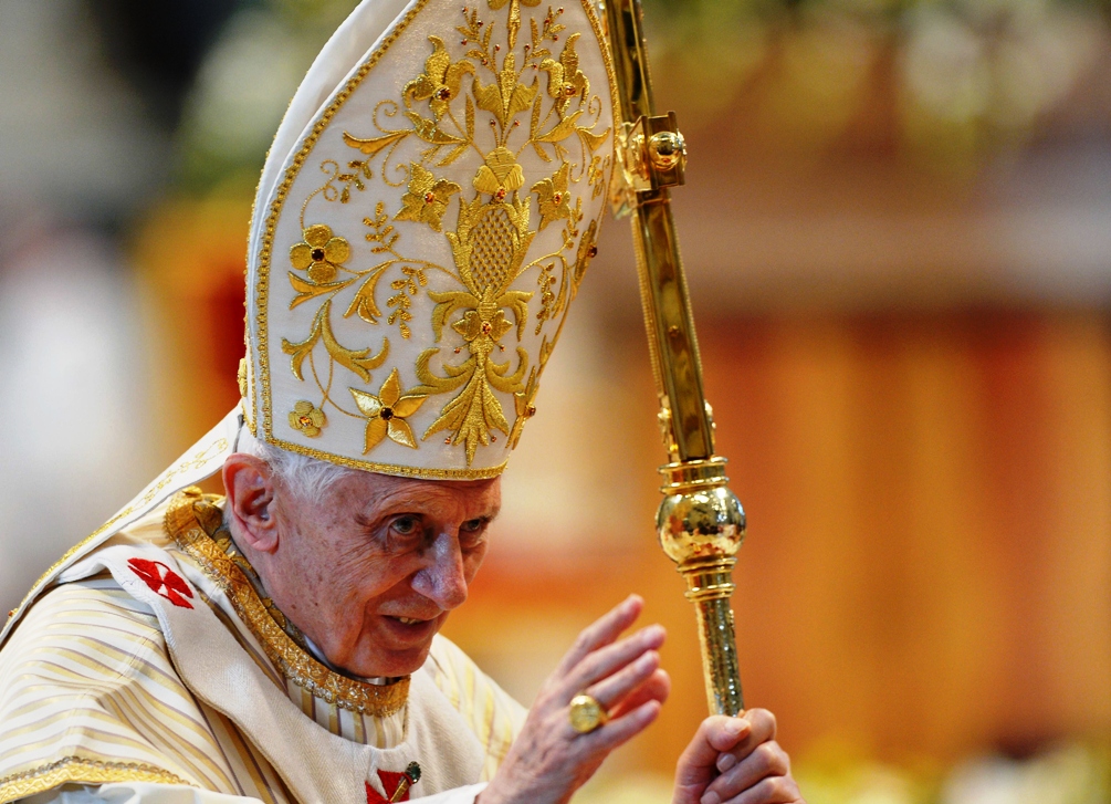 pope due to step down on february 28 photo afp