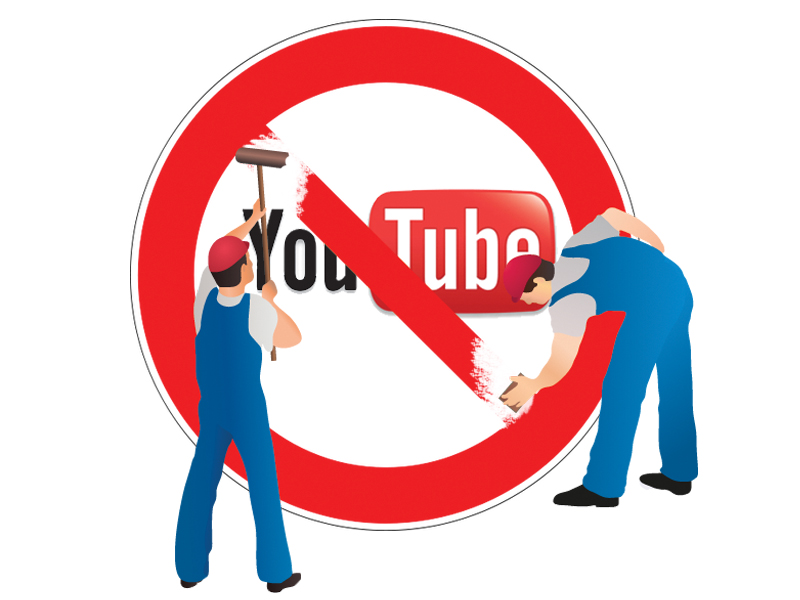 youtube was also recently blocked in egypt design anushay furqan