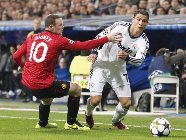 ronaldo will make an emotional return to his old home old trafford on march 5 when real madrid take on manchester united in the second leg of the clash of titans photo afp ronaldo will make an emotional return to his old home old trafford on march 5 when real madrid take on manchester united in the second leg of the clash of titans photo afp