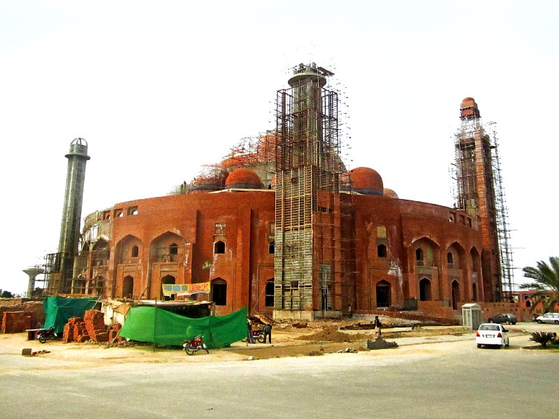 construction is underway for a mosque that will attempt to capture the essence of lahore photo sonia malik