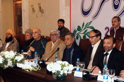 anp sponsored moot two dozen parties endorse peace talks with taliban