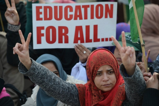 article 25 a of the constitution guarantees education for all however 58 of balochistan s population has never attended school photo afp file article 25 a of the constitution guarantees education for all however 58 of balochistan s population has never attended school photo afp file