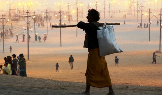 a photo from kumbh mela in india photo afp