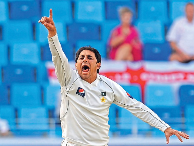 ajmal was once again pakistan s star man as he claimed all five of south africa s wickets yesterday on a day that belonged to the tourists photo file afp ajmal was once again pakistan s star man as he claimed all five of south africa s wickets yesterday on a day that belonged to the tourists photo file afp