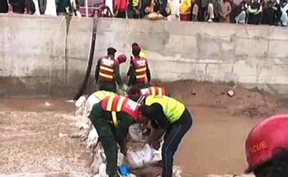 abdullahpur underpass 5 missing after landslide near project site