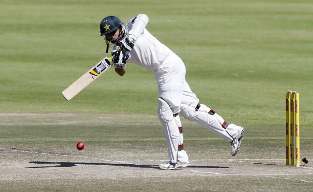azhar ali plays a shot on the third day of the second cricket test match against south africa in cape town february 16 2013 photo reuters azhar ali plays a shot on the third day of the second cricket test match against south africa in cape town february 16 2013 photo reuters