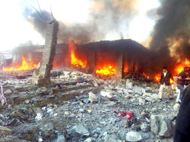 a market engulfed in flames l set off by the massive bomb attack in quetta photo mohammad zafar a market engulfed in flames l set off by the massive bomb attack in quetta photo mohammad zafar