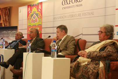 karachi literature festival history lesson leaves many squirming in their seats