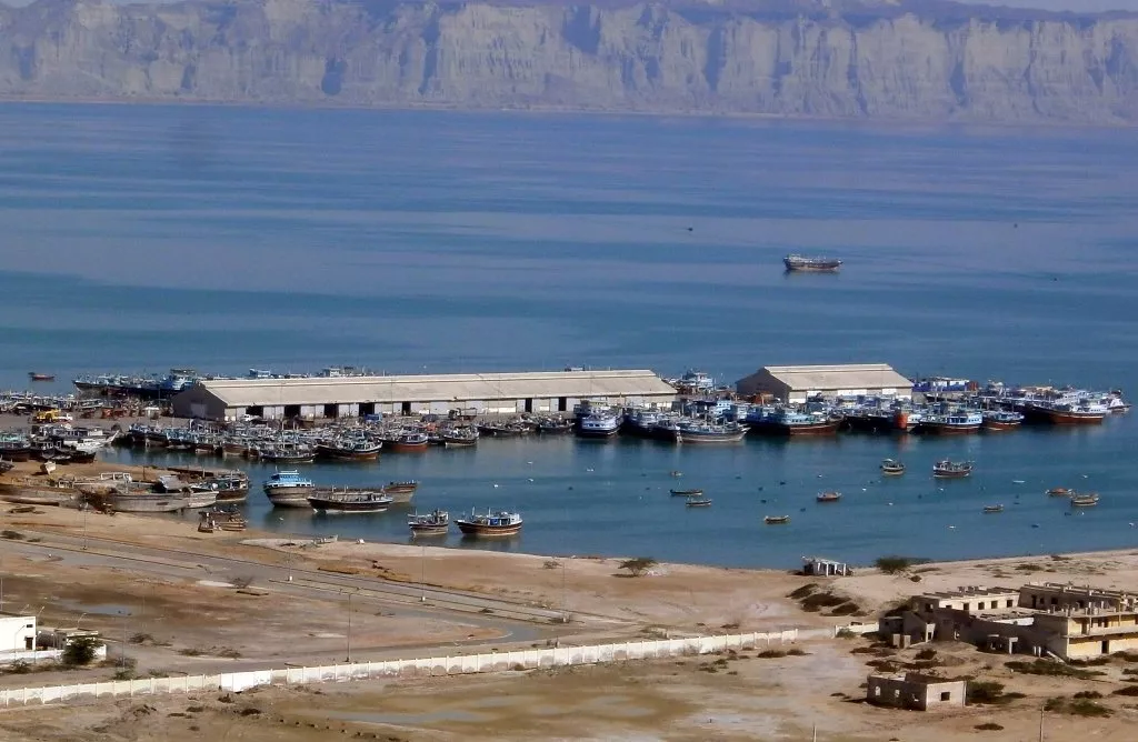 in this photograph taken on february 12 2013 boats are moored at gwadar port in the arabian sea photo afp in this photograph taken on february 12 2013 boats are moored at gwadar port in the arabian sea photo afp