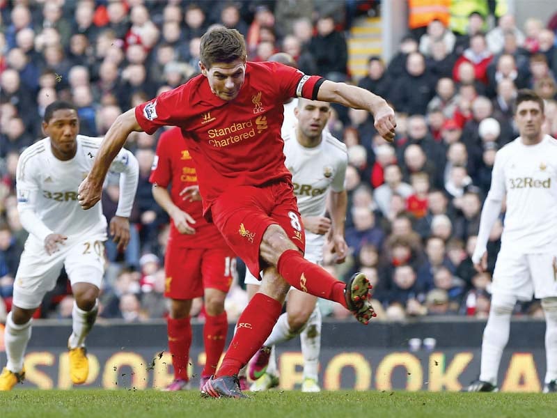 yesterday s match ended liverpool s dismal run of five games without a victory in all competitions photo reuters