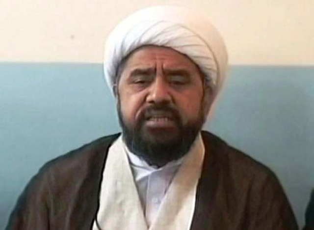 screenshot of maulana amin shaheedi speaking to the media photo express