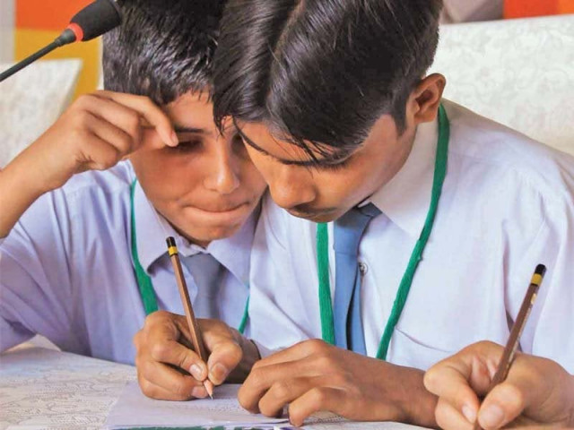 a student answers a question during the academic olympiad organised by teach for pakistan nearly 180 students from 12 teach for pakistan schools participated in the event photo courtesy teach for pakistan a student answers a question during the academic olympiad organised by teach for pakistan nearly 180 students from 12 teach for pakistan schools participated in the event photo courtesy teach for pakistan