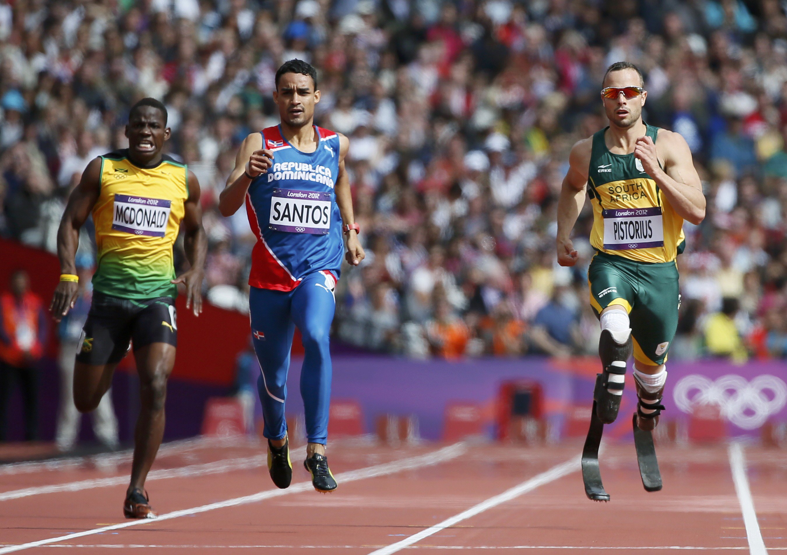 the arrest of the 26 year old olympic and paralympic sprinter stunned millions across the world who held him up as a hero photo reuters