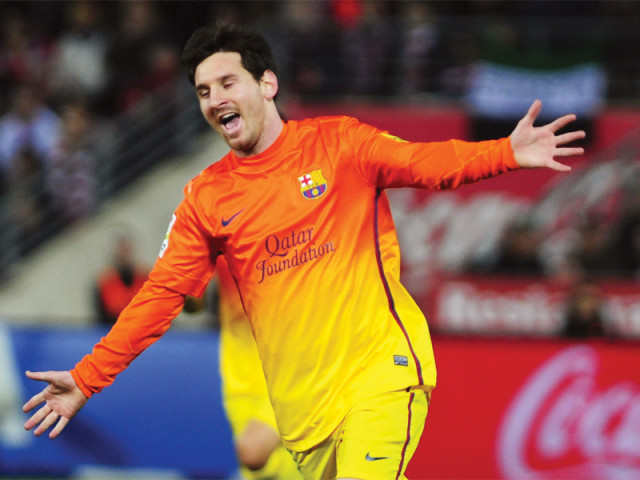 all eyes will be on the world s best footballer lionel messi when barcelona take on italian giants ac milan in the champions league round of 16 clash tonight photo afp all eyes will be on the world s best footballer lionel messi when barcelona take on italian giants ac milan in the champions league round of 16 clash tonight photo afp