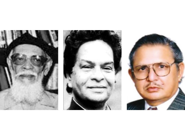 file photo of shanul haq haqqi tufail niazi muhammad mansha yaad file photo of shanul haq haqqi tufail niazi muhammad mansha yaad