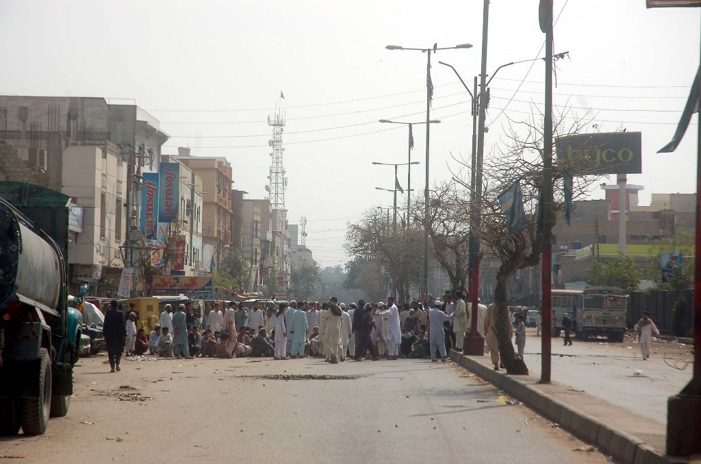 aswj activists protesting against the killing of their companions at lasbella chowk photo ppi