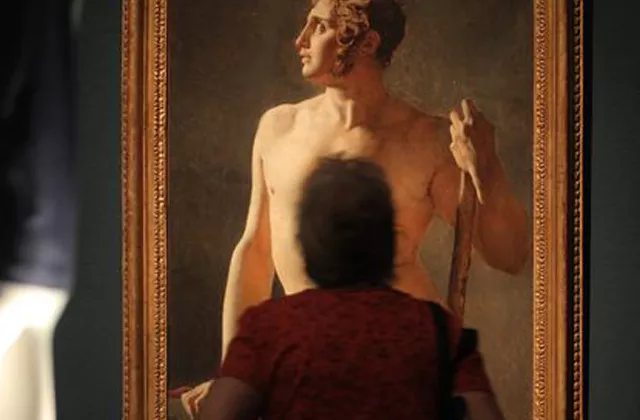 a visitor looks at the painting quot male torso quot by french painter jean auguste dominique ingres during an art exhibition 039 nude men 039 at the leopold museum photo reuters a visitor looks at the painting quot male torso quot by french painter jean auguste dominique ingres during an art exhibition 039 nude men 039 at the leopold museum photo reuters