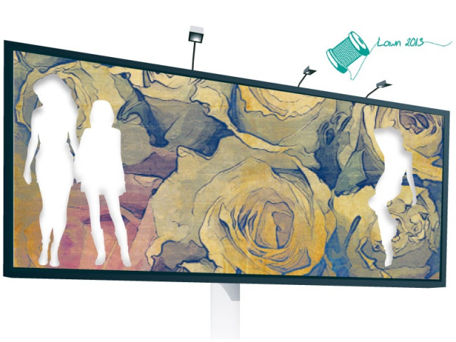 some lawn manufacturers prefer to not use female models on billboards design kiran shahid some lawn manufacturers prefer to not use female models on billboards design kiran shahid