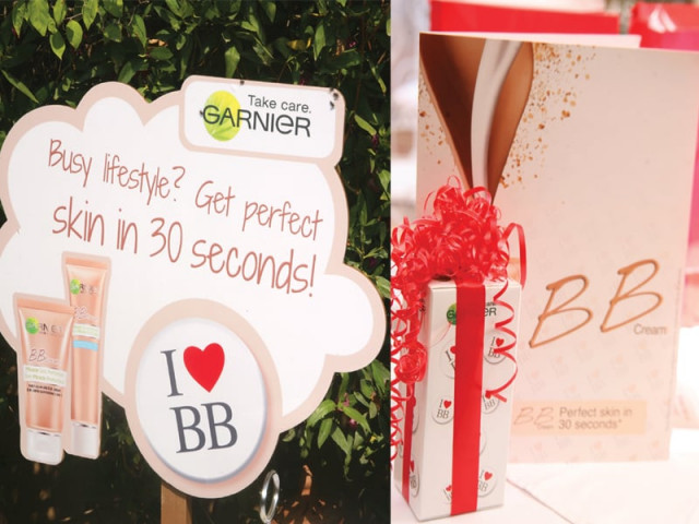 garnier s new cream serves as a moisturiser sun block colour corrector and blemish balm photo publicity garnier s new cream serves as a moisturiser sun block colour corrector and blemish balm photo publicity