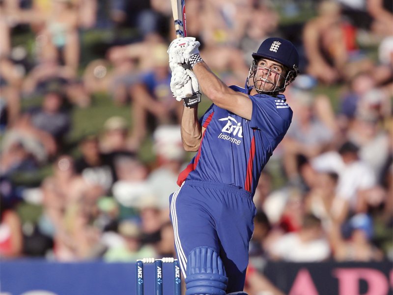 england completed their second highest run chase against new zealand in the second odi to level the series 1 1 against the hosts photo reuters