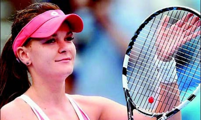 world number four agnieszka radwanska photo file world number four agnieszka radwanska photo file