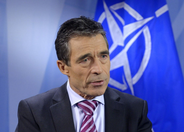 nato secretary general anders fogh rasmussen speaks during an interview photo reuters nato secretary general anders fogh rasmussen speaks during an interview photo reuters