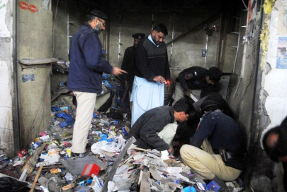 blast in peshawar kills one blast in peshawar kills one