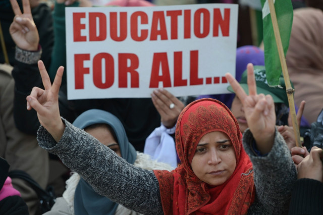 article 25 a of the constitution guarantees education for all however 58 of balochistan s population has never attended school photo afp file article 25 a of the constitution guarantees education for all however 58 of balochistan s population has never attended school photo afp file