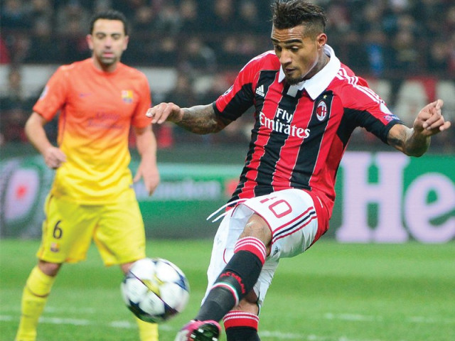 wednesday s win was milan s first champions league win over barcelona since 2000 photo afp wednesday s win was milan s first champions league win over barcelona since 2000 photo afp