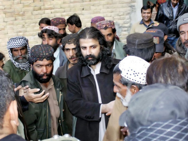 shazain bugti is welcomed by party workers after being released from jail in quetta on thursday photo ppi shazain bugti is welcomed by party workers after being released from jail in quetta on thursday photo ppi