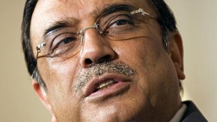 a file photo of president asif ali zardari photo afp