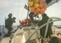 israeli forces fire shots at gaza flotilla