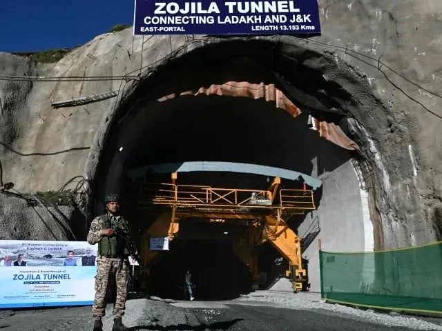 India's Zojila tunnel nears completion
