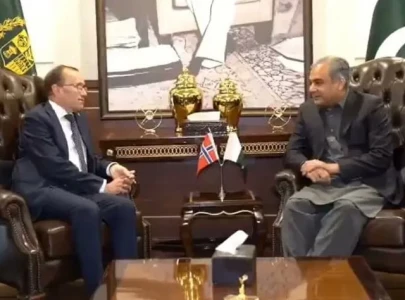 naqvi tells norway fm of afghan soil misuse naqvi tells norway fm of afghan soil misuse