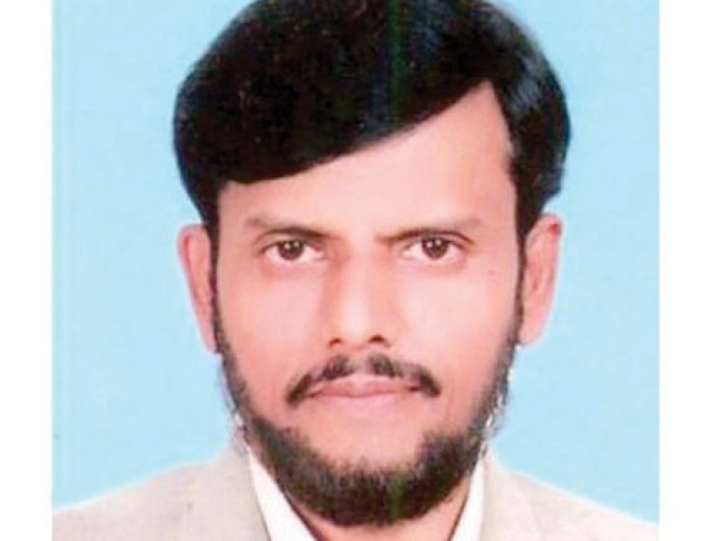 deceased muttahida qaumi movement legislator manzar imam photo file