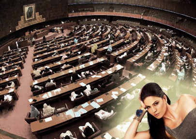 standing committee session if veena was here minister would have come