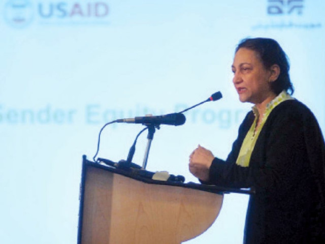 seemi kamal from the aurat foundation and chief of the gender equity programme addressing at the research launch in islamabad on monday photo online seemi kamal from the aurat foundation and chief of the gender equity programme addressing at the research launch in islamabad on monday photo online
