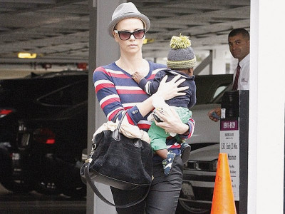 did you know theron shaves her head for a new role