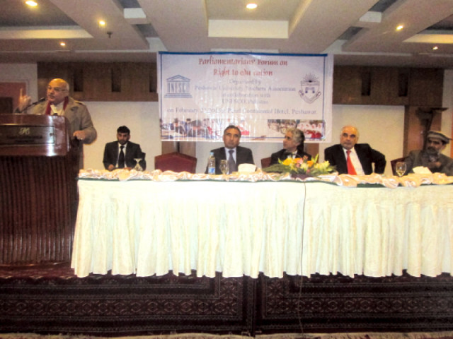 panellists discuss the future of the out of school children in the province photo express panellists discuss the future of the out of school children in the province photo express