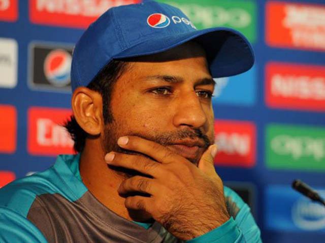 sarfraz ahmed during pre tournament press conference photo icc