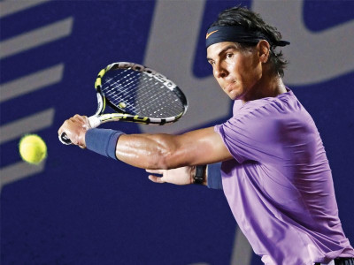 nadal cruises into mexico open quarters
