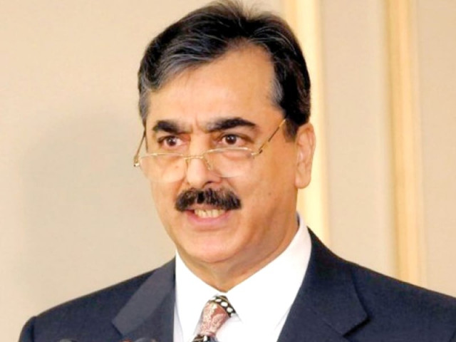 former prime minister yousaf raza gilani photo file former prime minister yousaf raza gilani photo file