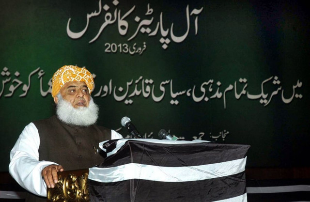 jui f chief maulana fazlur rehman addressing the all parties conference jui f chief maulana fazlur rehman addressing the all parties conference