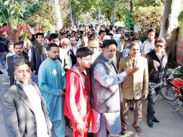 party members said mehmoodur rasheed and farooq amjad mir had also threatened to quit if elections were not held afresh photo abid nawaz express party members said mehmoodur rasheed and farooq amjad mir had also threatened to quit if elections were not held afresh photo abid nawaz express