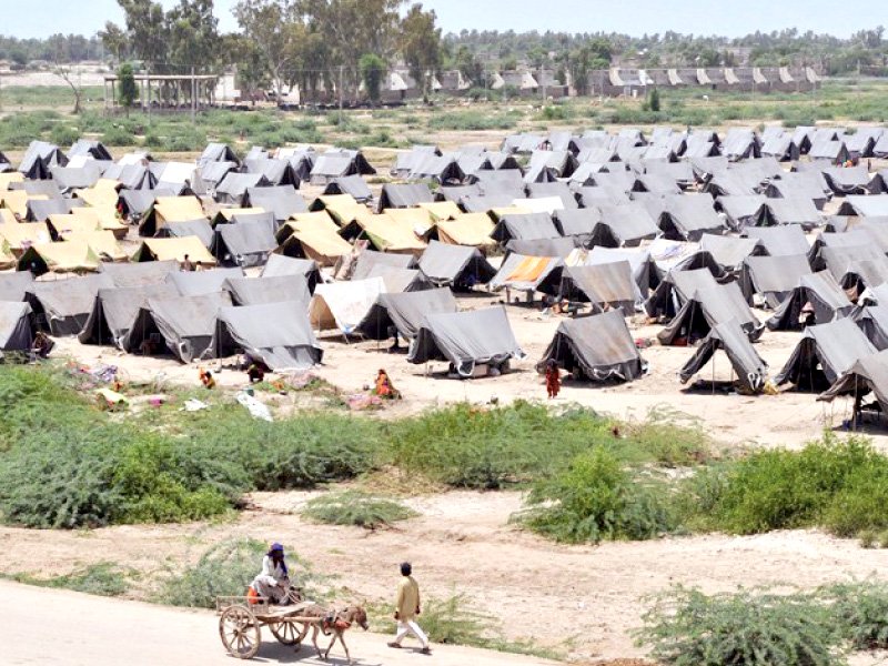 the election commission of pakistan has demanded amendments to laws in order to facilitate the one million internally displaced persons photo file